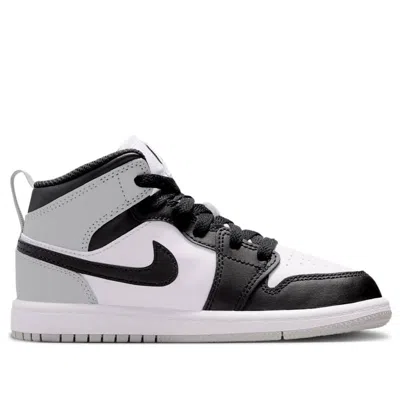 Air Jordan (ps)  1 Mid 'barons' In Black