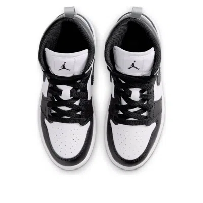 Air Jordan (ps)  1 Mid 'barons' In Black