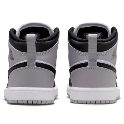 Air Jordan (ps)  1 Mid 'barons' In Black