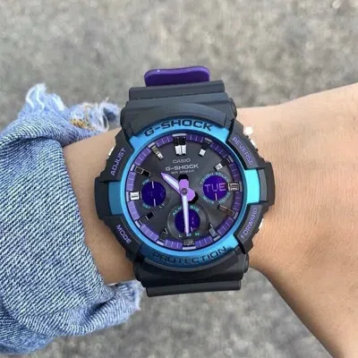 Casio G-shock Analog-digital 'black Blue'