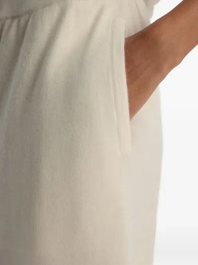 12 Storeez Button-front Wool Shorts In Neutral