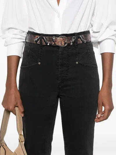 Isabel Marant Niliane Jeans In Black