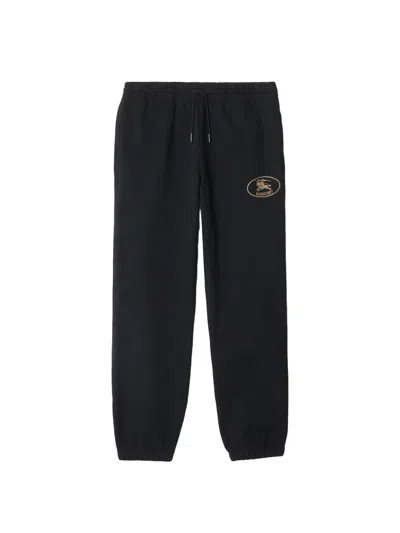 Burberry Knight Stamp Cotton Track Pants