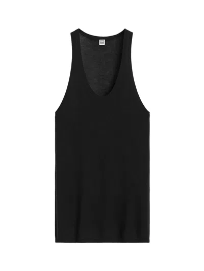 Totême Toteme Tank Top Black