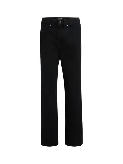 Khaite Bacall Low Rise Straight Jeans
