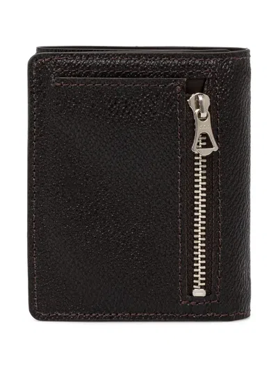 Neighborhood Zip-fastening Cardholder In Black