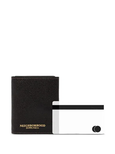Neighborhood Zip-fastening Cardholder In Black