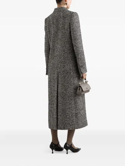 Dolce & Gabbana Cashmere Cropped Cardigan Embroidered In Black