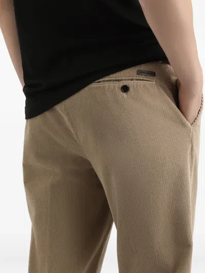 Dolce & Gabbana Trousers With Back Pockets And Belt Loops In Brown