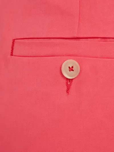 Drykorn Pleated Pocket Trousers In Pink