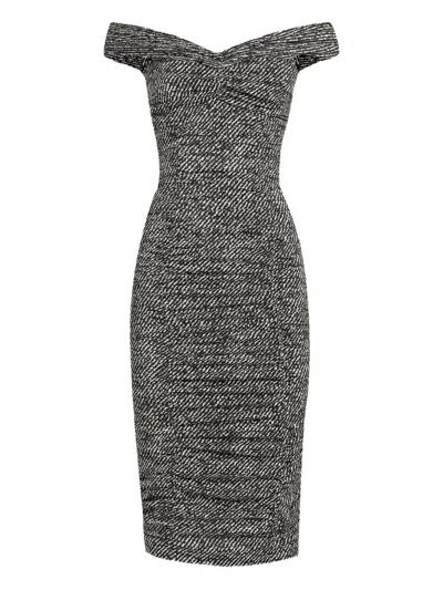 Dolce & Gabbana Dolce&gabbana Women Silk Dress In Black