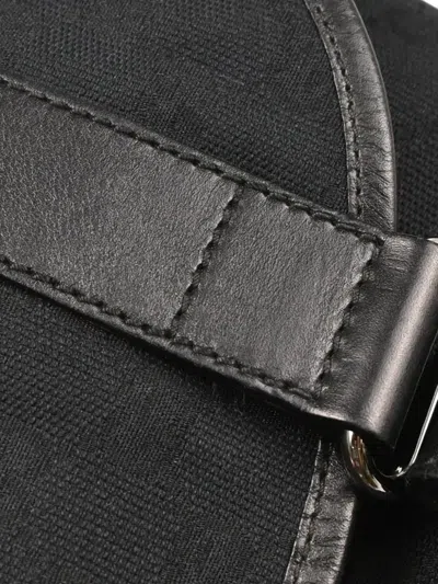 Pre-owned Gucci 1990-2000s Gg Waist Bag In Black