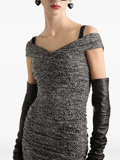 Dolce & Gabbana Dolce&gabbana Women Silk Dress In Black