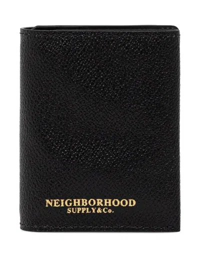 Neighborhood Zip-fastening Cardholder In Black