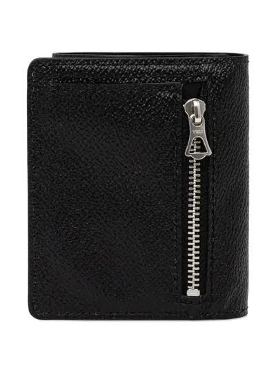 Neighborhood Zip-fastening Cardholder In Black