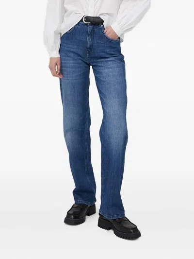 Drykorn Faded-effect Jeans In Blue