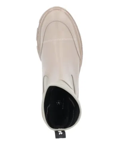 松紧拼接厚底靴