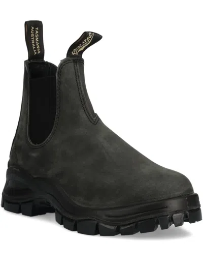 Blundstone Elastic-panel Lug-sole Chelsea Boots In Gray