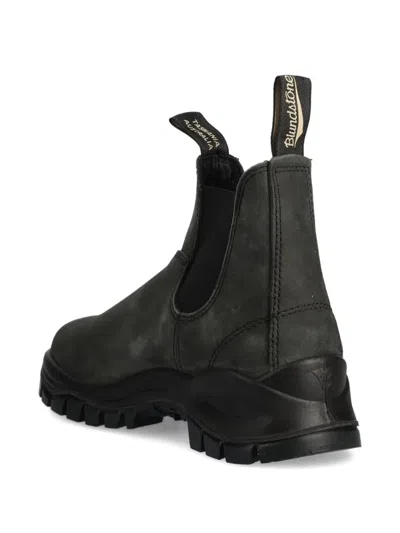 Blundstone Elastic-panel Lug-sole Chelsea Boots In Gray