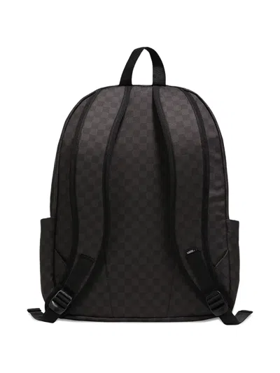 Vans Old Skool Check-pattern Backpack In Black