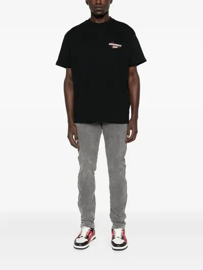 Carhartt Work In Progress Wiptopia Organic Cotton Graphic T-shirt In Black