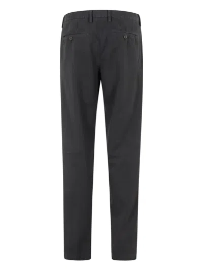 Myths Tailored Long Pants With Front Darts In Black