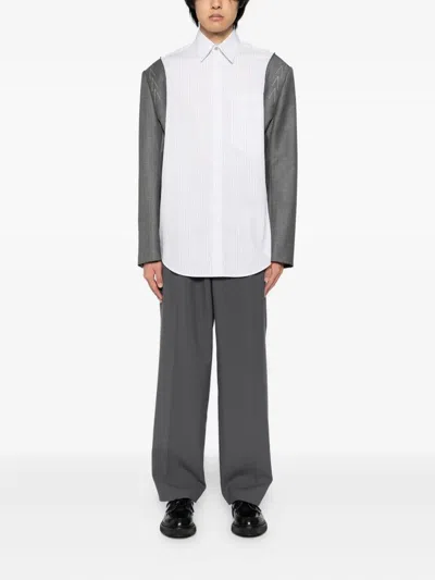 Sonia Carrasco Striped Shirt In White