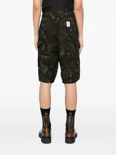 Prototypes New Camo Shorts In Green