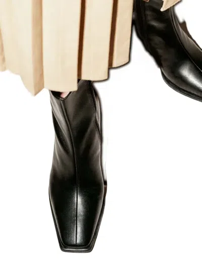 Vagabond 55mm Hedda Ankle Boots In Black
