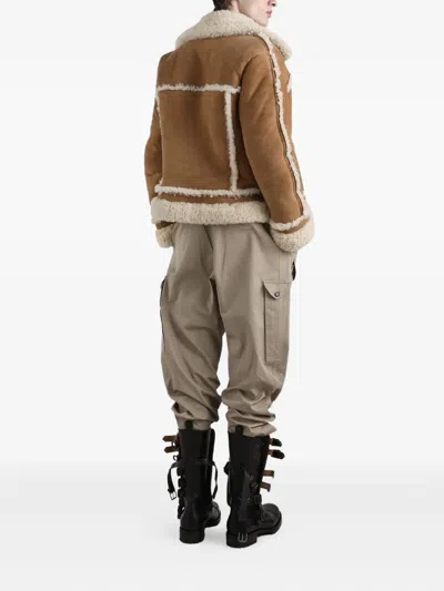 Dolce & Gabbana Brown Jackets - Leather Jackets Men In Brown