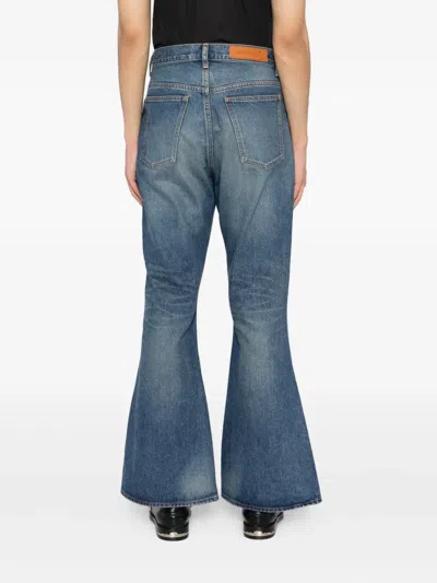 Masu Boy Flared Jeans In Blue