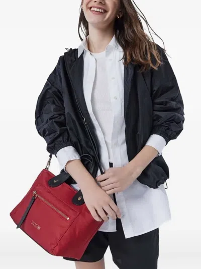 Tous Small Double-handle Tote Bag In Red