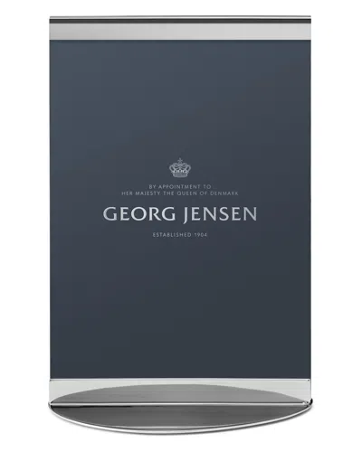 Georg Jensen Sky Small 4x6 Photo Frame In Silver