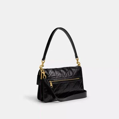 Coach Tabby Quilted Glazed Leather Shoulder Bag In Multi