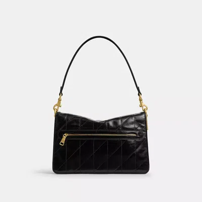 Coach Tabby Quilted Glazed Leather Shoulder Bag In Multi
