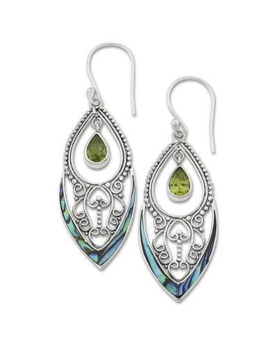 Samuel B. Silver 1.40 Ct. Tw. Gemstone Earrings In Metallic