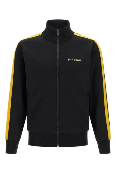Palm Angels Classic Logo Track Jacket In Black