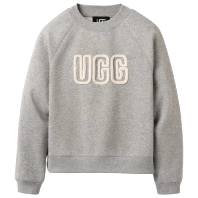Ugg Logo Sweatshirt In Gray
