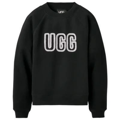 Ugg Logo Sweatshirt In Black