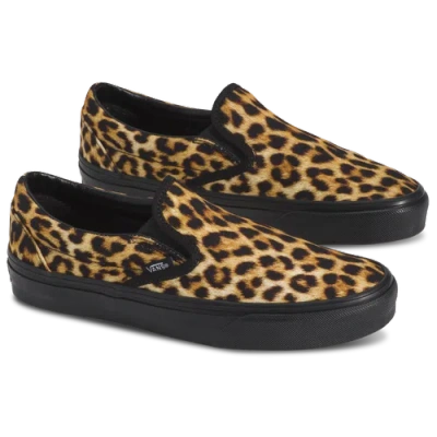 Vans Womens  Classic Slip-on Leopard In Animal Print