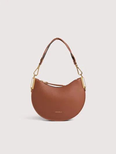 Coccinelle Small C-easy Shoulder Bag In Brown