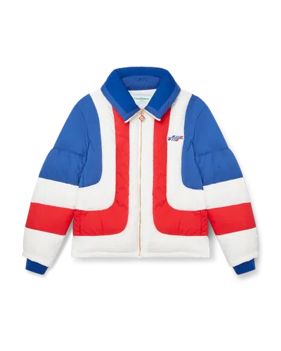 Casablanca Paris Casablanca Air Puffer Jacket In Blue