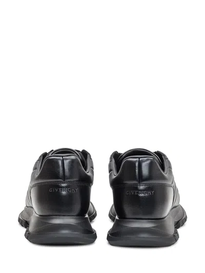 Givenchy Trainers Sneakers In Padded Nylon And Leather In Black