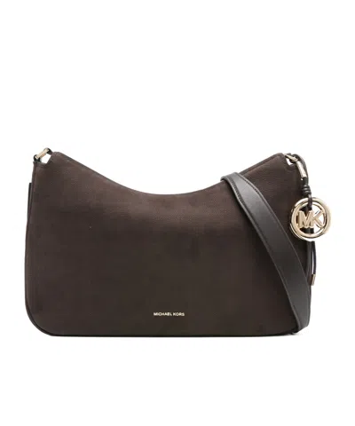 Michael Kors Md Tz Conv Shoulder Bag In Brown