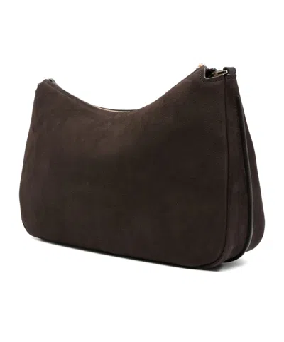 Michael Kors Md Tz Conv Shoulder Bag In Brown