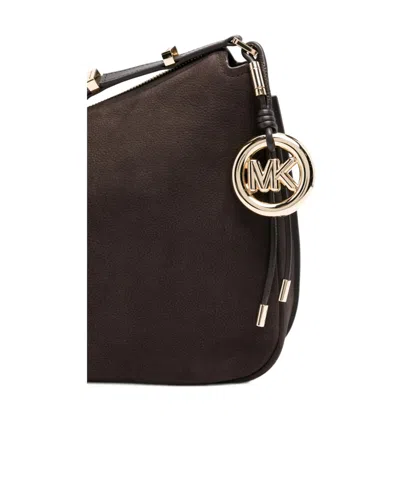 Michael Kors Md Tz Conv Shoulder Bag In Brown