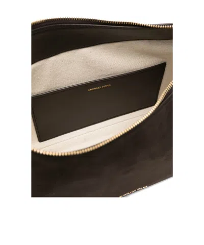 Michael Kors Md Tz Conv Shoulder Bag In Brown