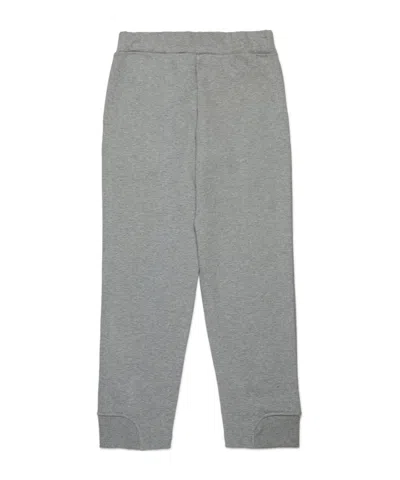 Marni Kids Gray Fleece Trousers In Gray