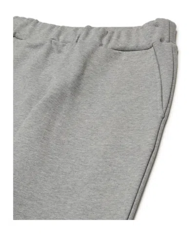 Marni Kids Gray Fleece Trousers In Gray