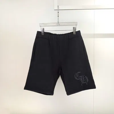 Chrome Hearts Logo-embellished Shorts In Black